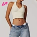halter neck gym top